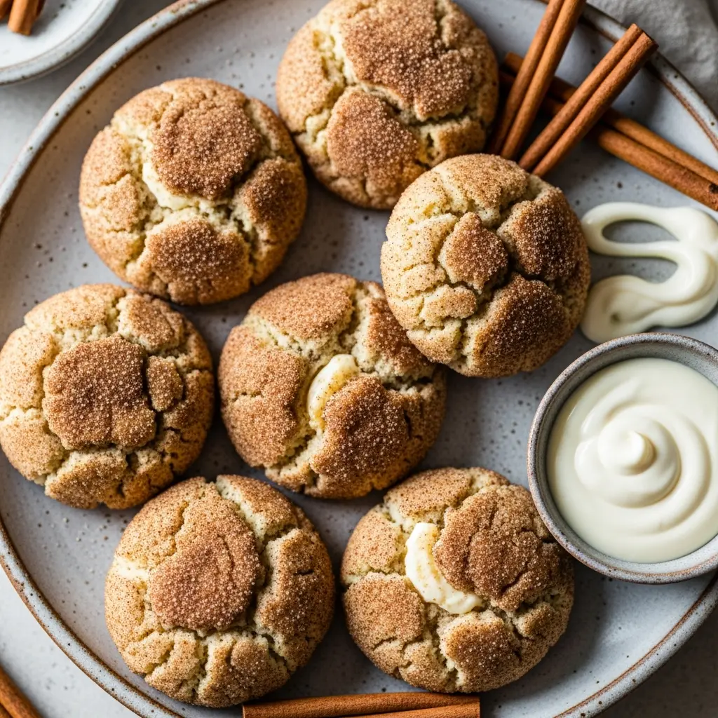 Irresistible Cinnamon Cream Cheese Cookies: A Soft Delight