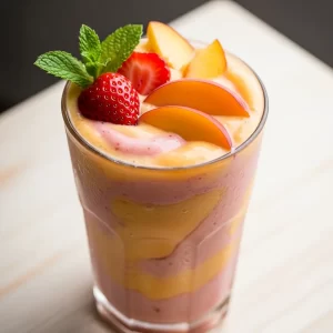 Sip into Summer: The Perfect Strawberry Peach Smoothie Recipe