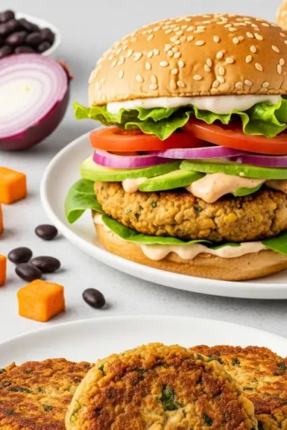 Sweet Potato Burgers