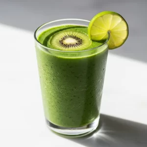 Refreshing Kiwi Spinach & Lime Smoothie: A Zesty Health Boost