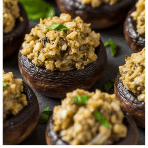 Vegan Stuffed Mushrooms