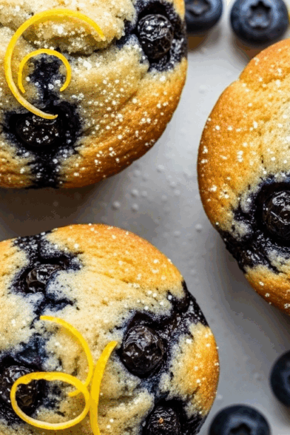 Lemon-Blueberry Muffins