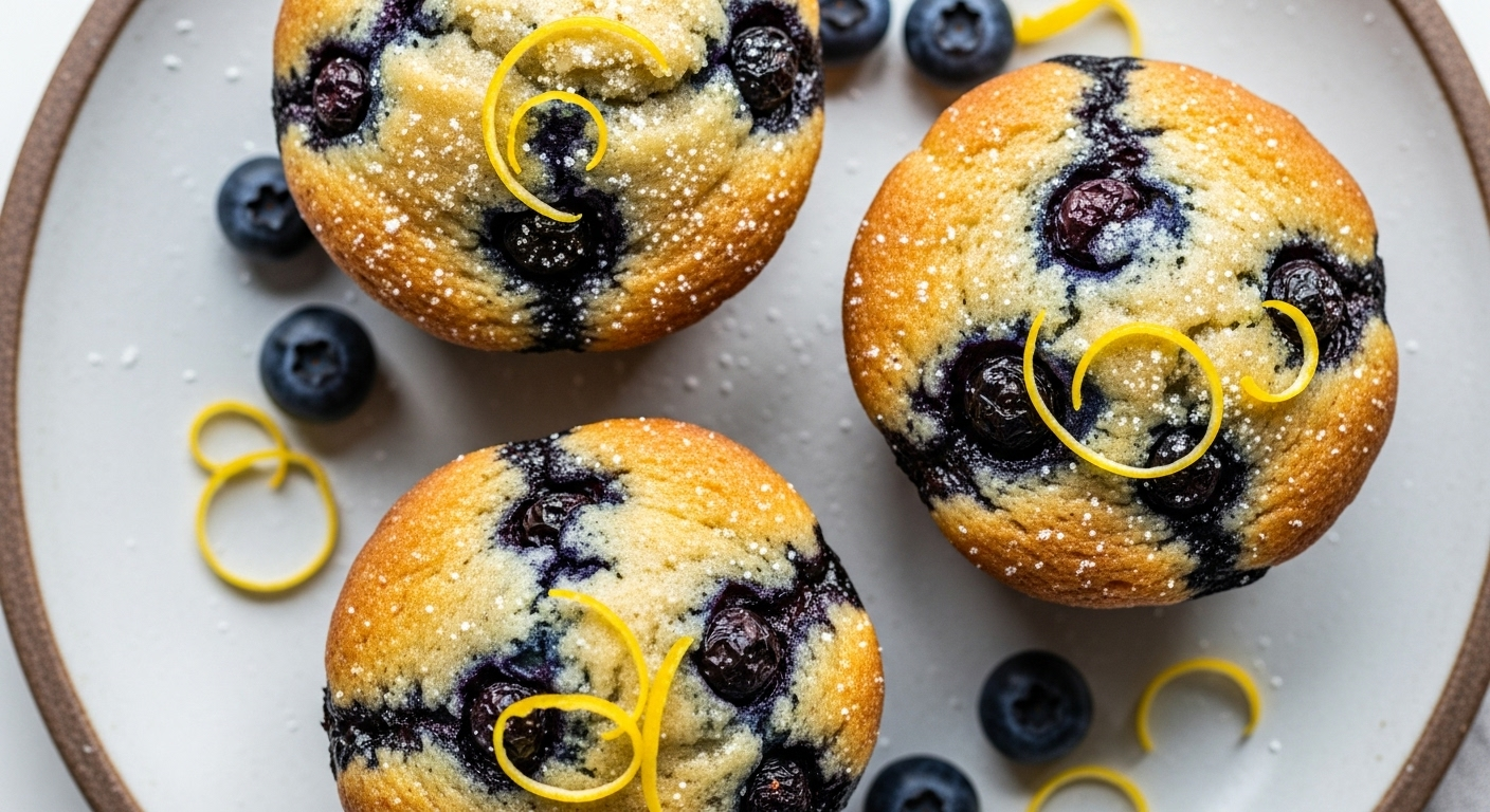Lemon-Blueberry Muffins