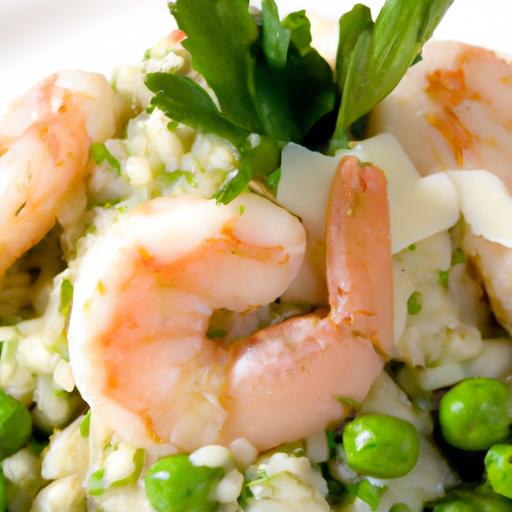 Creamy Shrimp & Peas Risotto: A Flavorful Seafood Delight