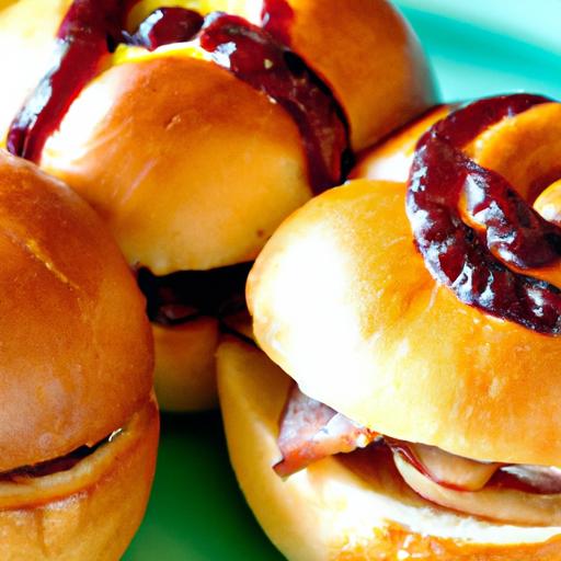 Sweet Sunrise: Hawaiian Roll Breakfast Sliders with Maple glaze