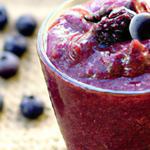 Boost your Health with a Delicious Acai Berry Smoothie!