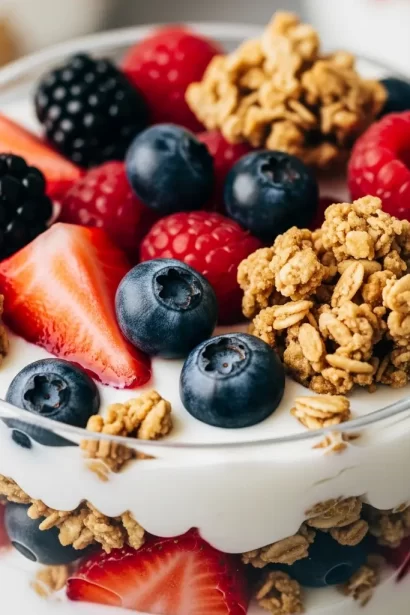 Greek Yogurt Parfait: A Healthy Fruit & Granola Treat