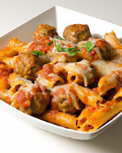 Hearty Baked Ziti with Meatballs: A Comfort Food Classic