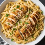 Garlic Parmesan Chicken Pasta