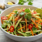 Cucumber Carrot Slaw