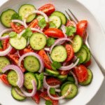 Cucumber Tomato Onion Salad