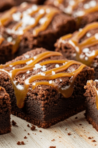 Salted Caramel Brownies