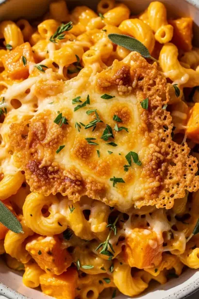 Butternut Squash Mac and Cheese