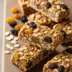 Oatmeal Raisin Energy Bars