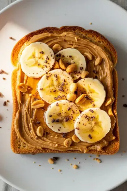Peanut Butter Banana Toast