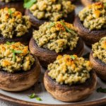 Vegan Stuffed Mushrooms