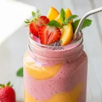 Sip into Summer: The Perfect Strawberry Peach Smoothie Recipe