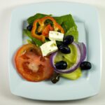 Mediterranean Delight: Greek Salad with Kalamata Olives & Feta