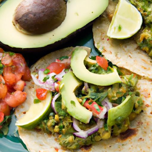 Wholesome Soft Veggie Tacos with Lush Avocado Cream