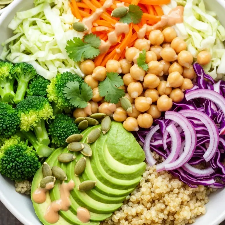 Bowls with Maple Tahini Drizzle