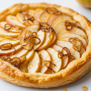 Caramelized Onion Apple Tart