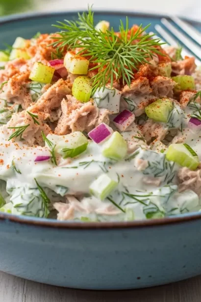Greek Yogurt Tuna Salad