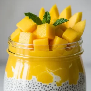 Creamy Mango Chia Pudding