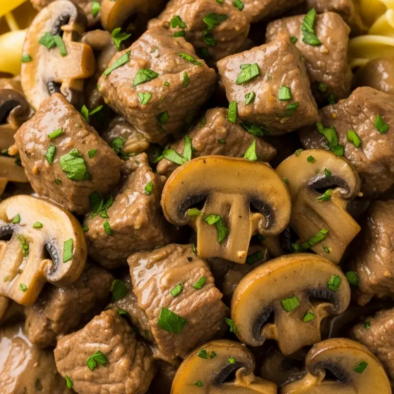 Beef Stroganoff