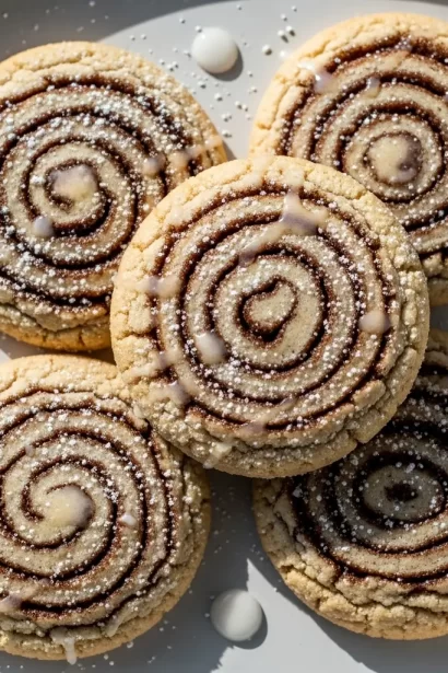 Cinnamon Roll Sugar Cookies