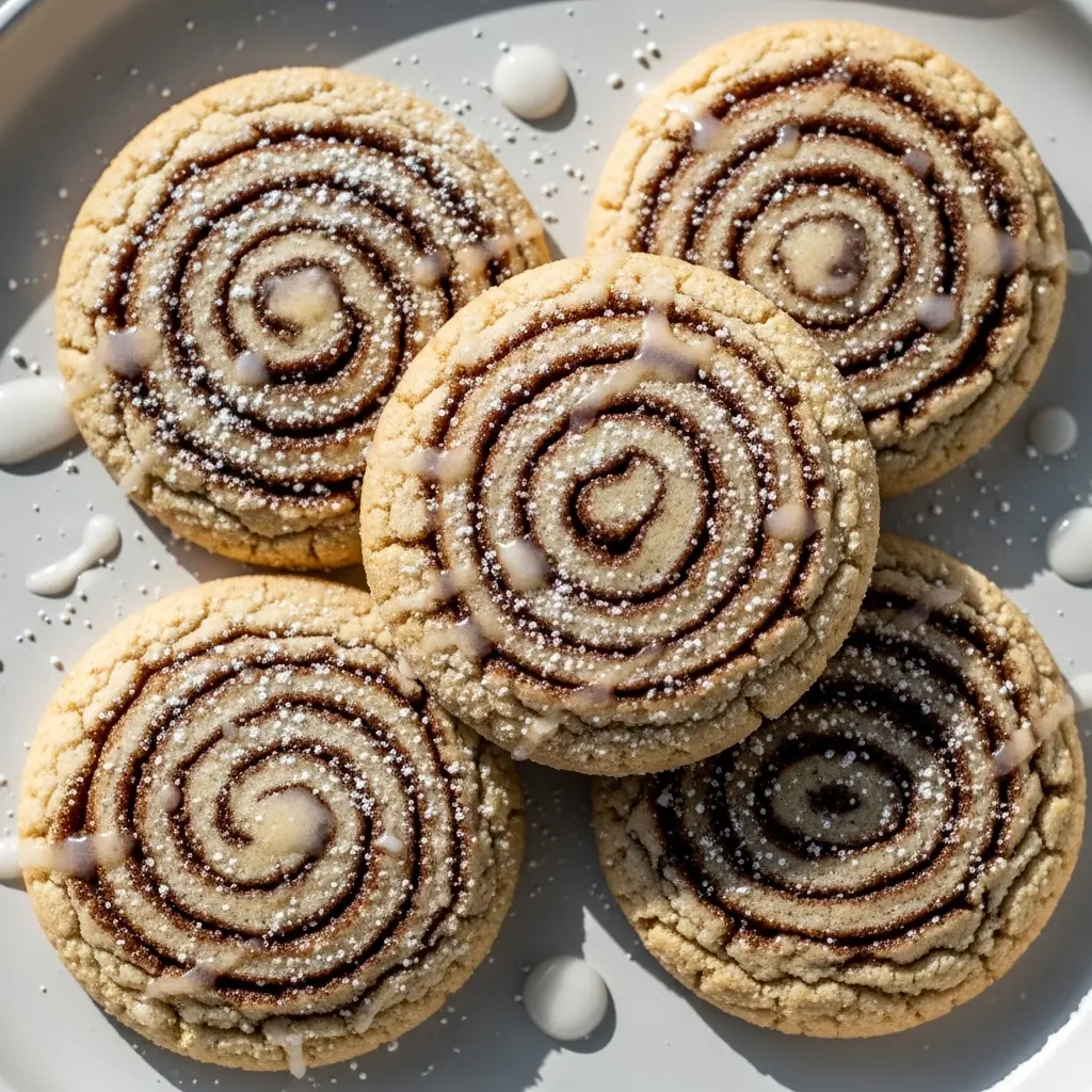 Cinnamon Roll Sugar Cookies