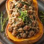 Sausage-Stuffed Butternut