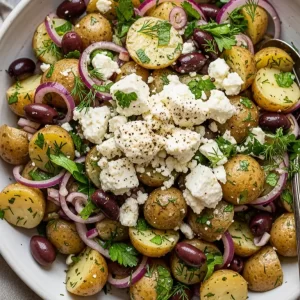 Greek potato salad