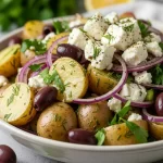 Greek potato salad