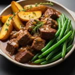 Hearty Beef, Potato & Green Bean