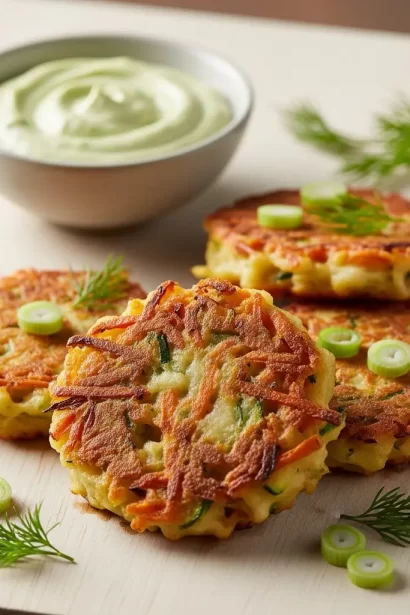 Crispy Veggie Fritters