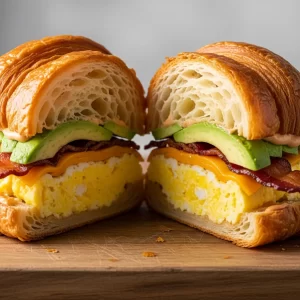 Croissant Breakfast Sandwich