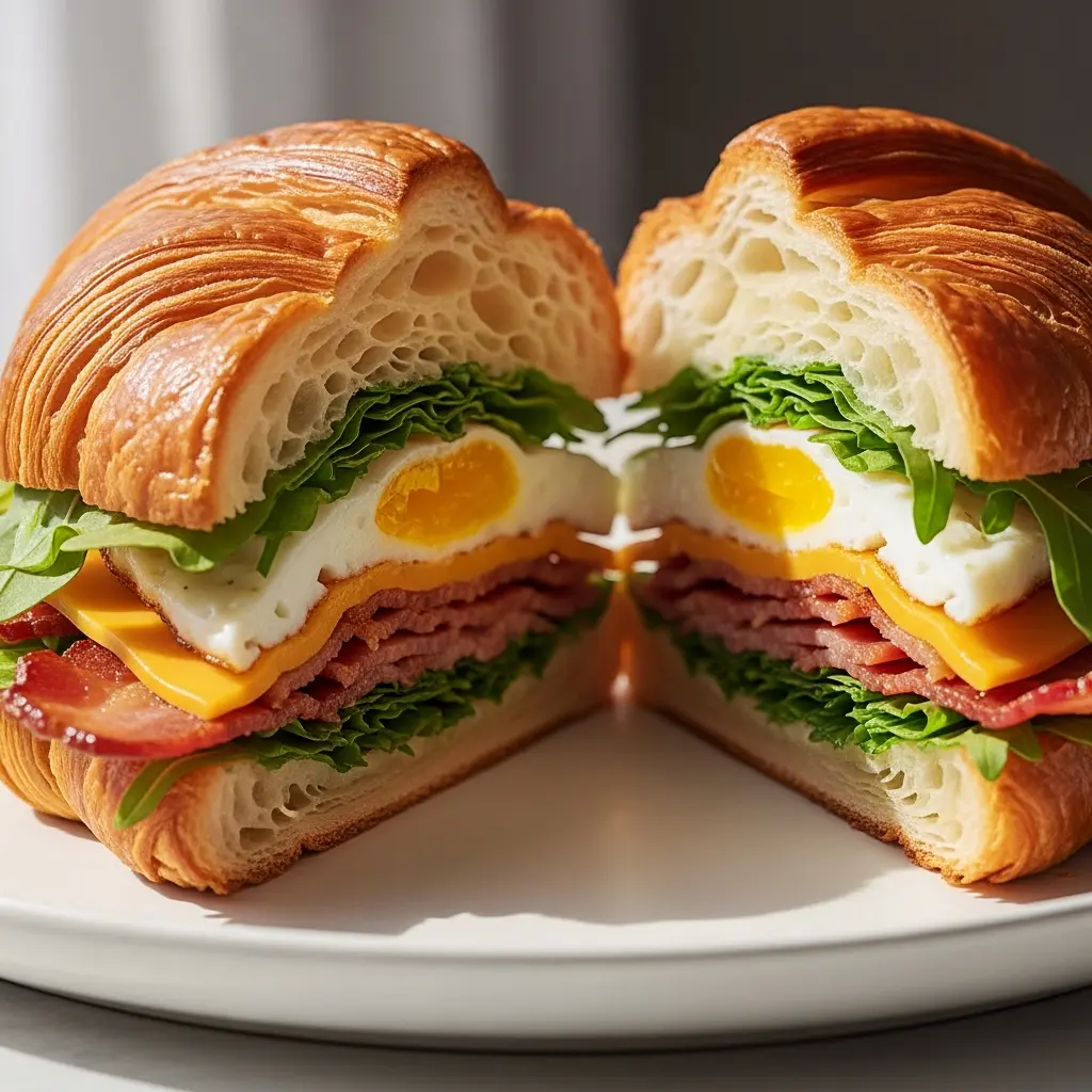 Croissant Breakfast Sandwich