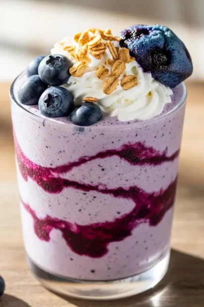 Boost Your Day with a Refreshing Blueberry Muffin Smoothie