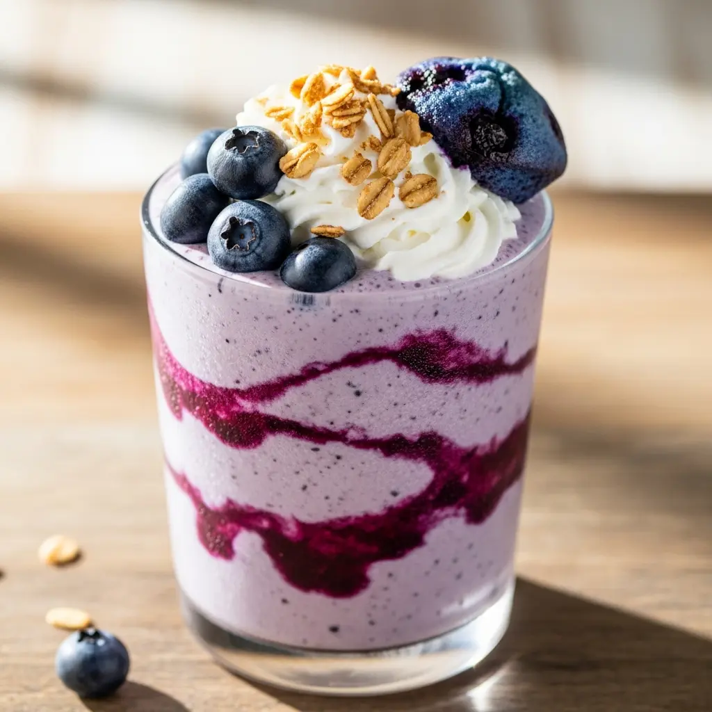 Boost Your Day with a Refreshing Blueberry Muffin Smoothie