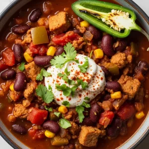 Hearty Vegan Chili: Kidney Beans & Sweet Potato Delight