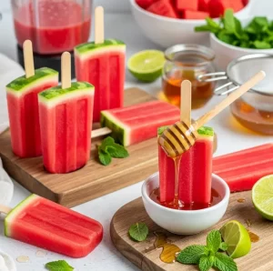 Chill Out with Refreshing Frozen Watermelon Pops Treats