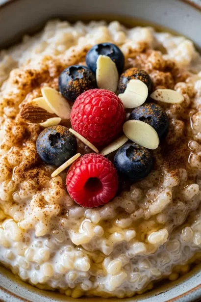 Creamy Vegan Brown Rice Pudding: A Wholesome Delight