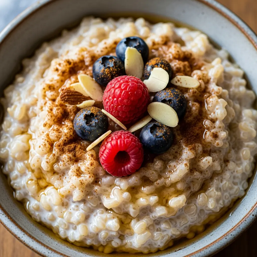 Creamy Vegan Brown Rice Pudding: A Wholesome Delight