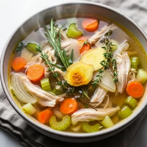 Detox Chicken Soup