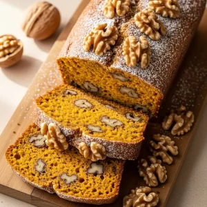 Wholesome Pumpkin Bread with Crunchy Walnuts Recipe Guide
