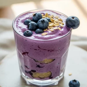 Boost Your Day with a Refreshing Blueberry Muffin Smoothie