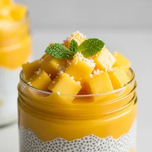Creamy Mango Chia Pudding