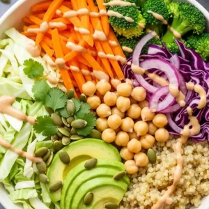 Bowls with Maple Tahini Drizzle
