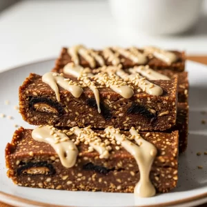 Tahini & Date Protein Bars