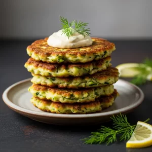 Crispy Zucchini Fritters